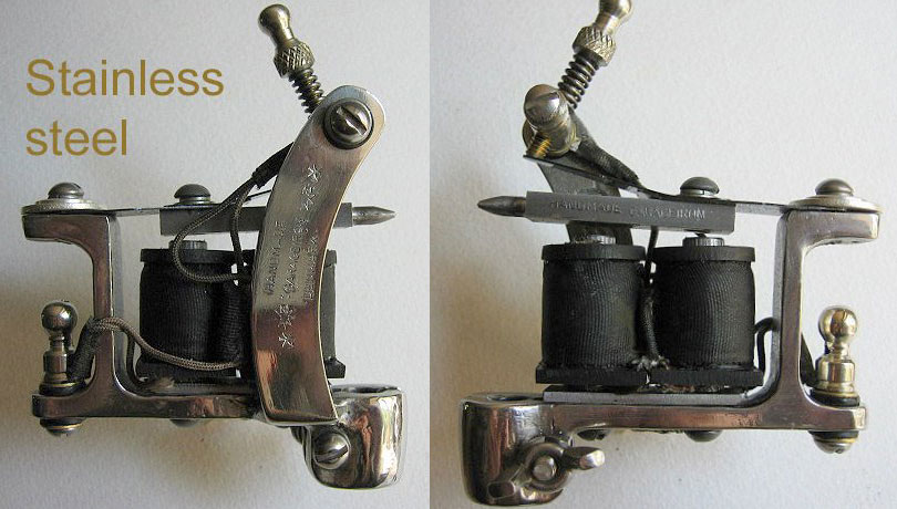 BBB Stainless hammer head shader tattoo Machine. by "Bernhard "