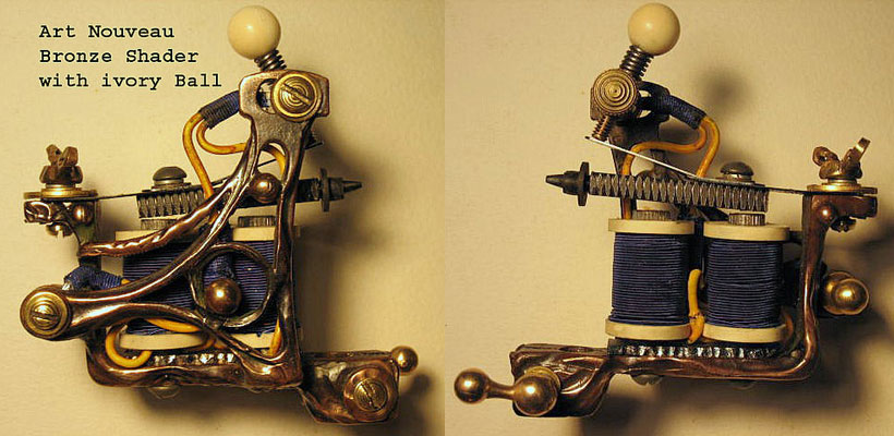 BBB Art Nouveau Shader Tattoo Machine". by "Bernhard "