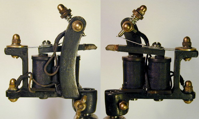 BBB Iron Hammer head Tattoo Machine. by "Bernhard "